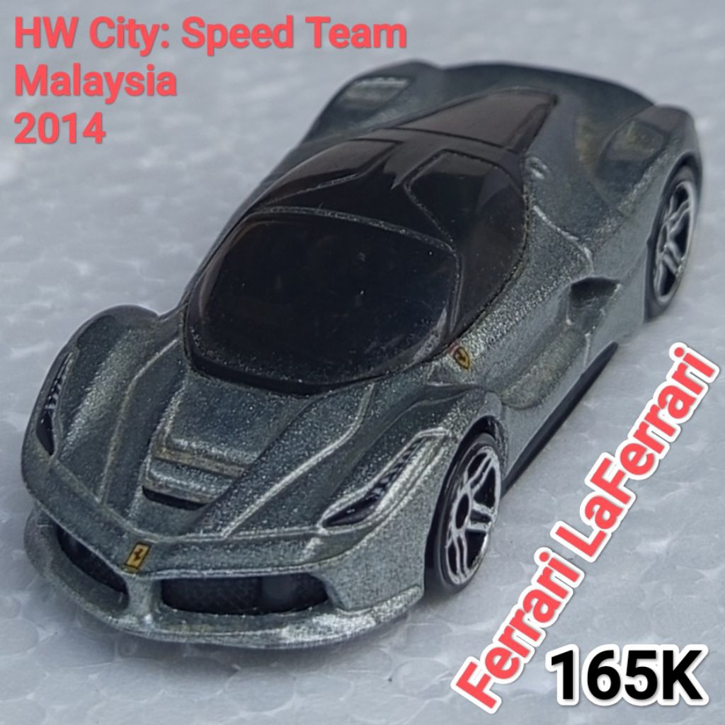 Hot Wheels Ferrari LaFerrari Silver Loose