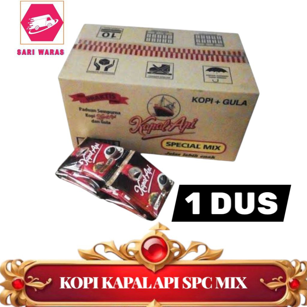Kopi kapal api special mix 1 karton