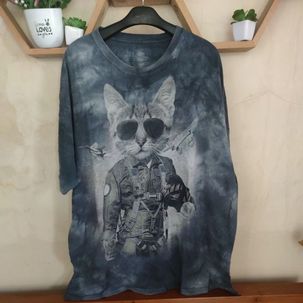 Kaos Big Size Vintage The Mountain