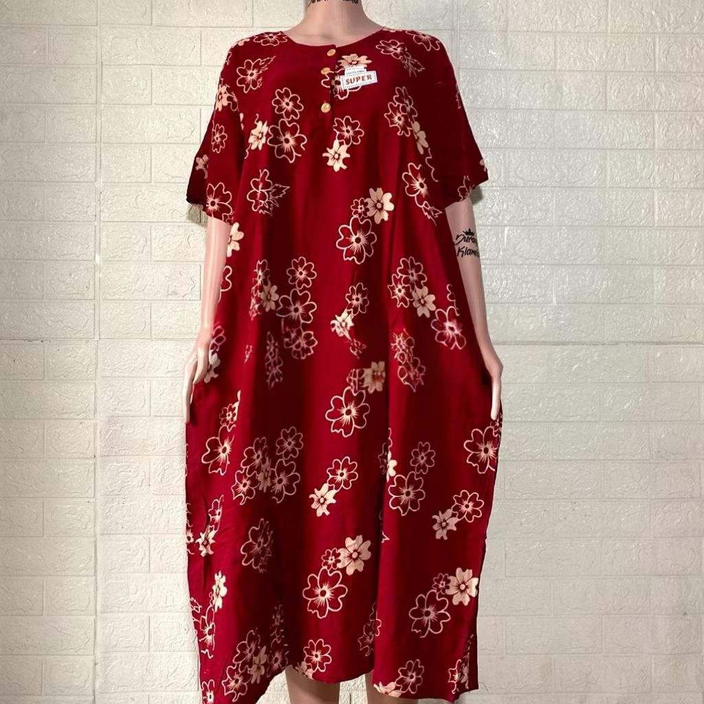 KENCANA UNGU DASTER JUMBO LD 120 CM PB 115 CM KENCANA UNGU LABEL PRABU