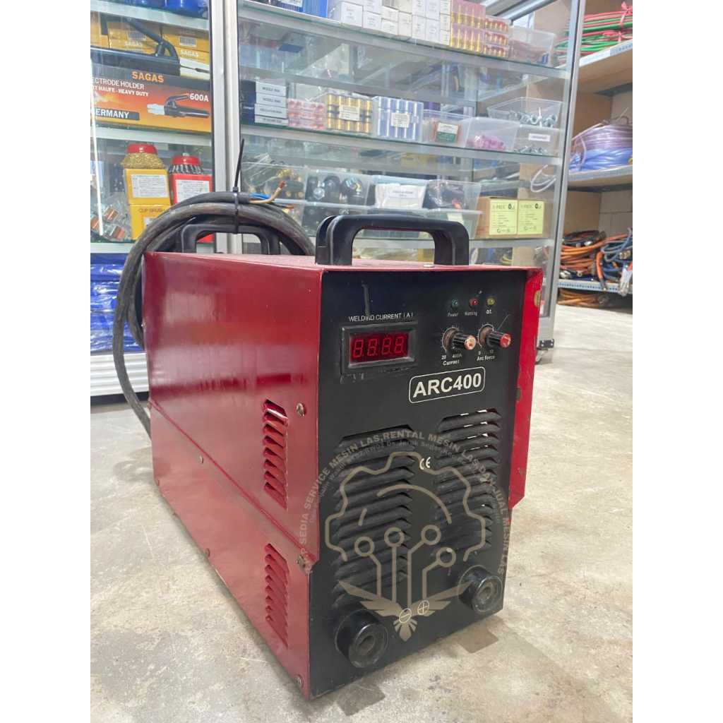 MESIN LAS BEKAS MMA 400A WEICO MESIN LAS 3 PHASE BEKAS WEICO LAS LISTRIK INVERTER SECOND