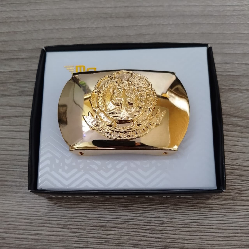 KEPALA SABUK PDH PERHUTANI POLOS GESPER TIMANGAN SABUK PERHUTANI PDH