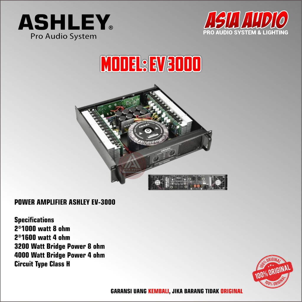 POWER ASHLEY EV-3000