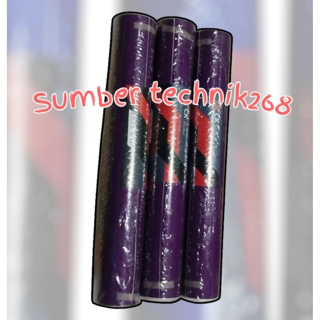 sticker skotlet motor ungu transparan glosy CK