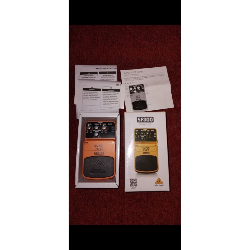 BEHRINGER SUPER FUZZ SF-300