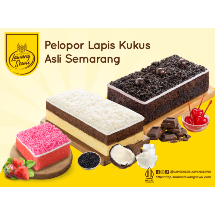 LAPIS KUKUS LAWANG SEWU SEMARANG | OLEH OLEH SEMARANG
