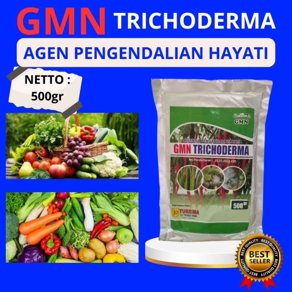 SOLUSI AJAIB !! Trichoderma Anfush, Trichoderma Asperellum, Trichoderma Alami Isi 500gram