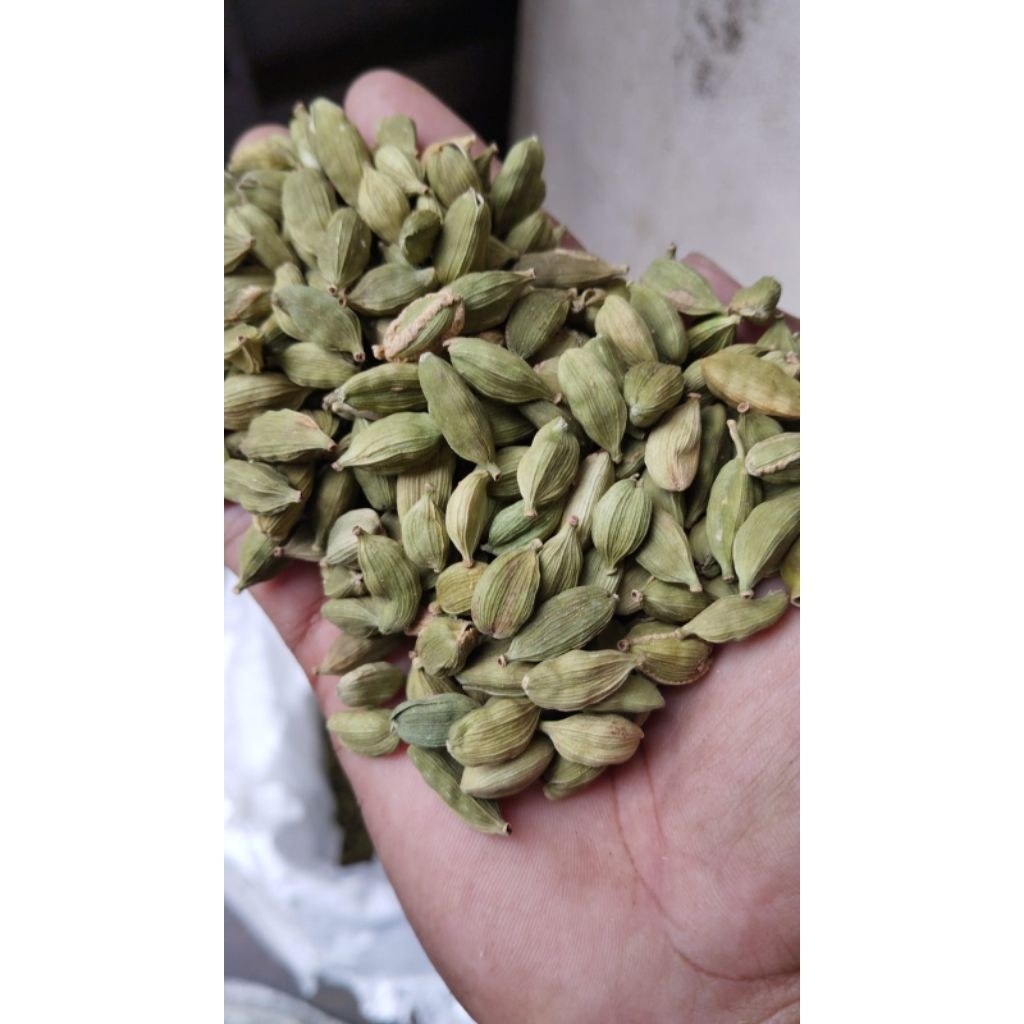 Kapulaga Arab / Kapulaga Hijau Merk ROSE 1KG