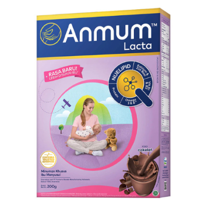 Anmum Lacta Khusus Ibu Menyusui  200 Gram Box