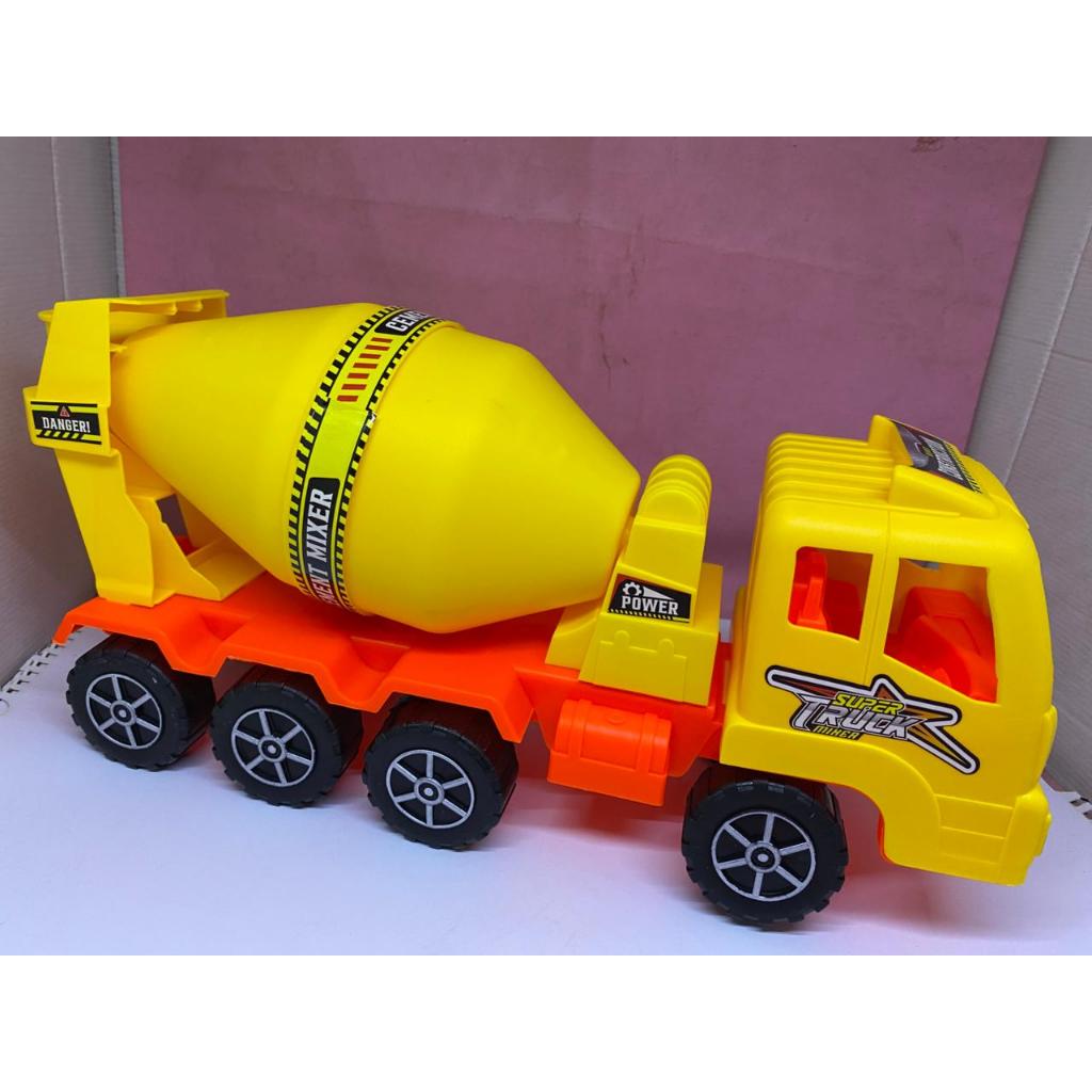 Mainan truk molen kontruksi panjang 8 ban KX15