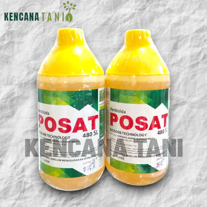 Herbisida Posat 480 SL 1 Liter Sistemik Non-Selektif