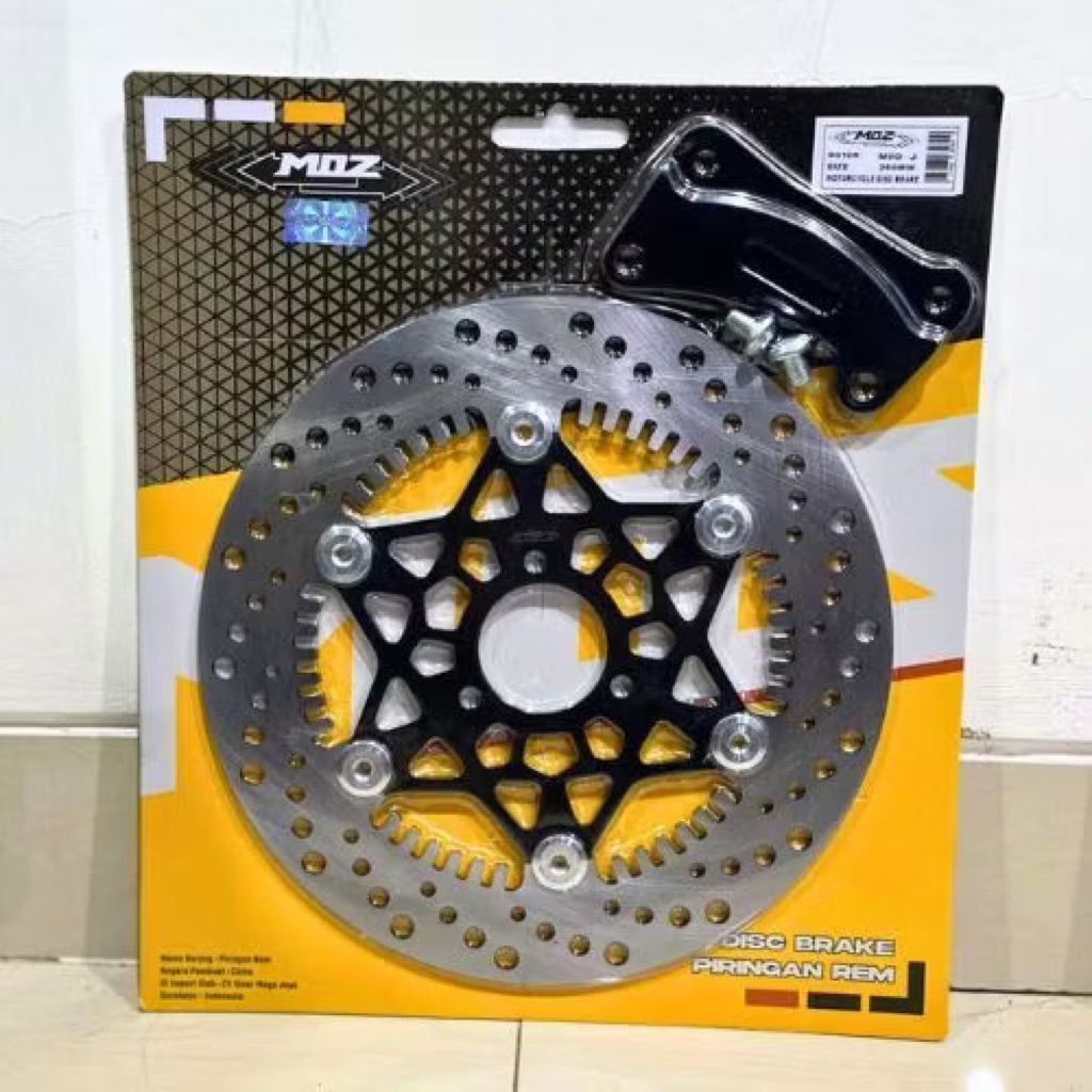 Piringan Cakram Mio J 260mm Lubang 3 Plus Breket Disc Depan Mio J