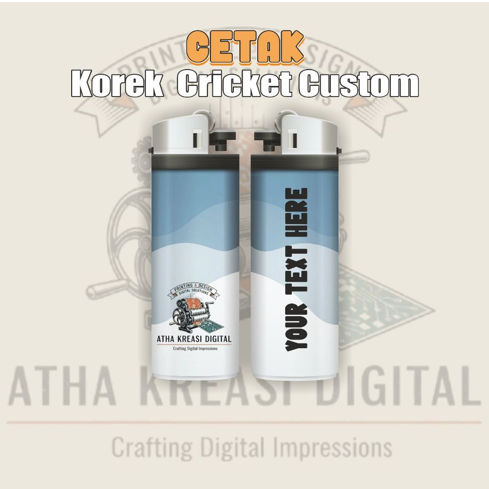 KOREK API CRICKET CUSTOM PRINT UV