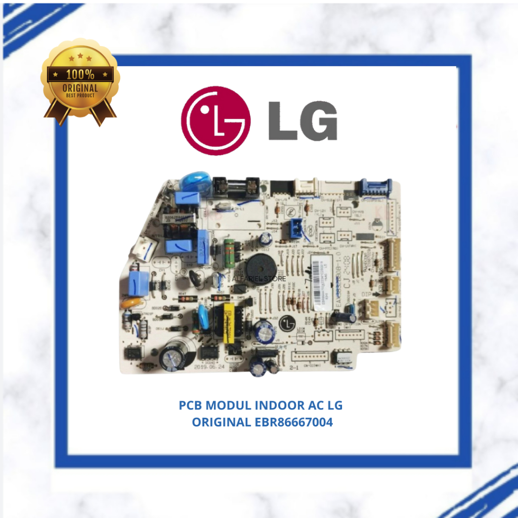 PCB MODUL INDOOR AC S06EV4 LG ORIGINAL EBR86667004