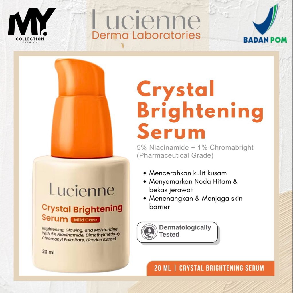[READY SIAP KIRIM] LUCIENNE Crystal Brightening Serum | Crystal serum lucienne