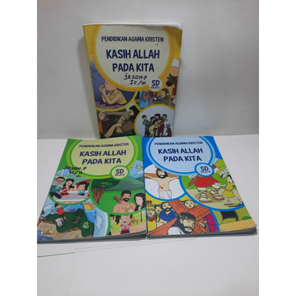 Bekas - Pendidikan Agama Kristen Untuk SD Kelas 1 2 3 Yayasan Kalam Kudus Indonesia