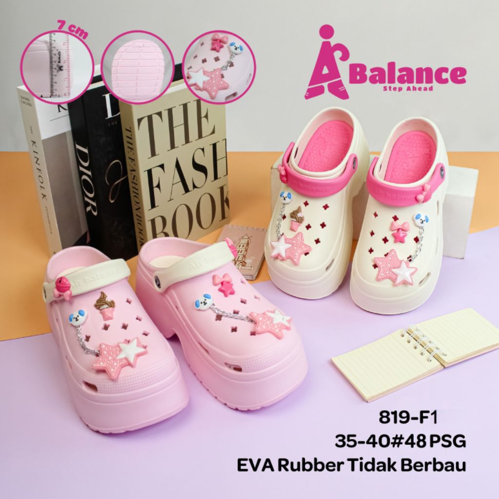 sandal bakpau dewasa bahan EVA Rubber