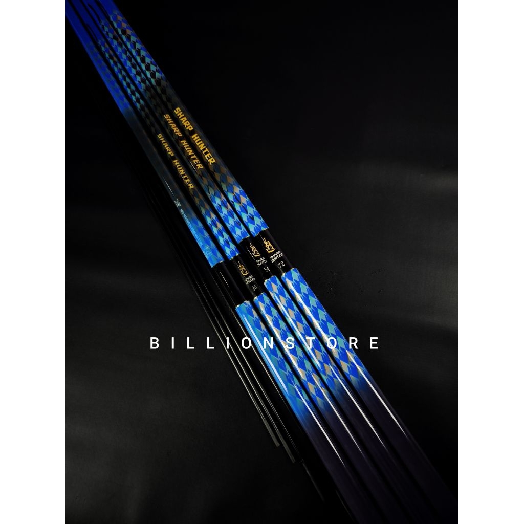 Joran Tegek Daiwa Biru Blue Sharp Hunter Impor Free Ujung