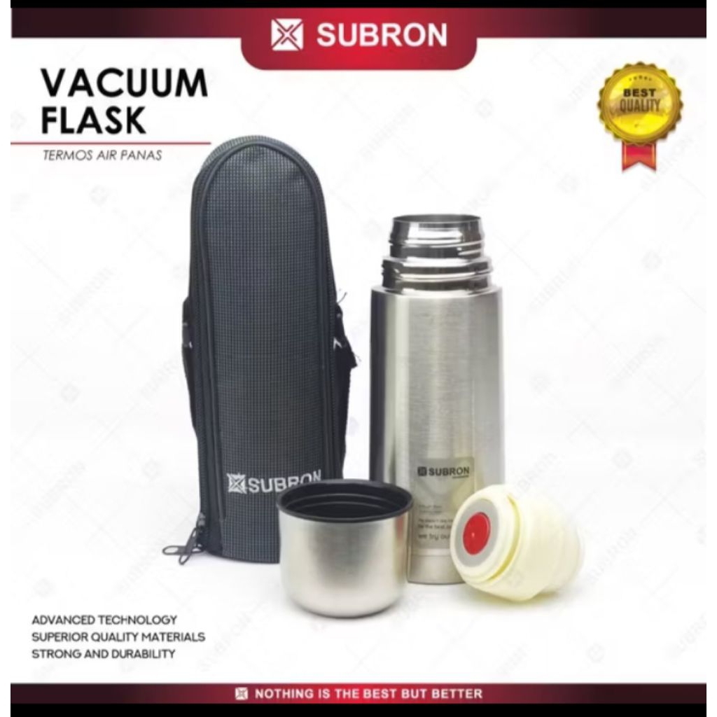 vacumflask termos air panas subron/ termos kapsul subron 350/500/750/1000