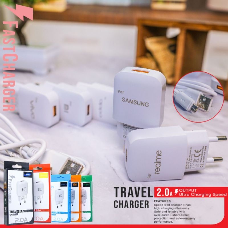 Tc Travel Charger Branded Dell 2.0A All Type