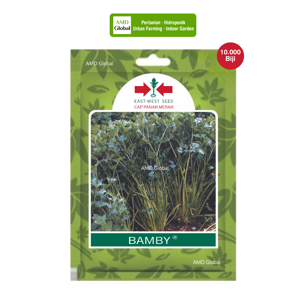 Benih Seledri Bamby Daun Sop Cap Panah Merah Isi 10.000 Biji 10000 Biji