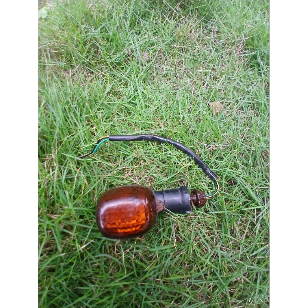 Sen Sein Ninja RR Ritting Riting Lampu Sein Ninja RR Original Copotan