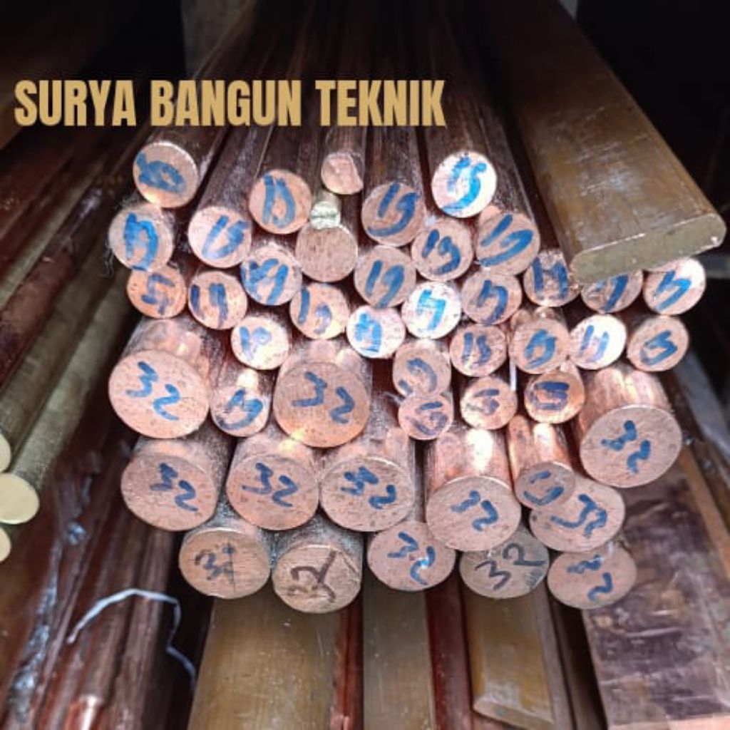 As tembaga diameter 25,4mm x 50cm | groundi rod diameter 1" inch x 500mm