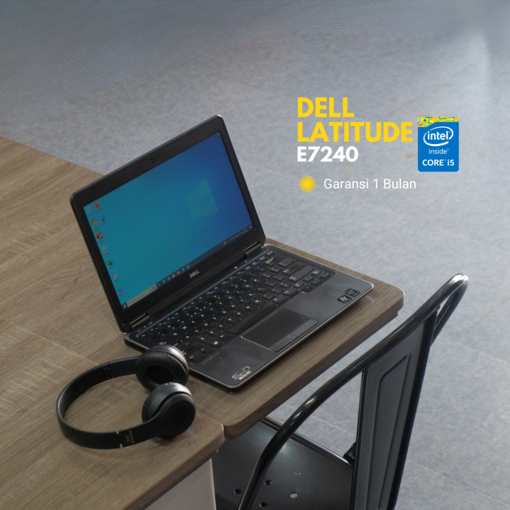 Laptop Dell Latitude e7240 Core i5 Gen4 Ram 8Gb SSD 256Gb