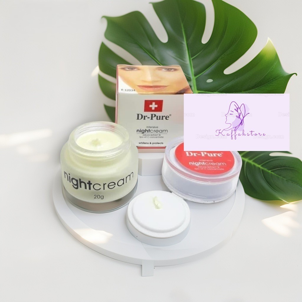 Dr Pure Night Cream/Cream Malam/Pelembab Malam