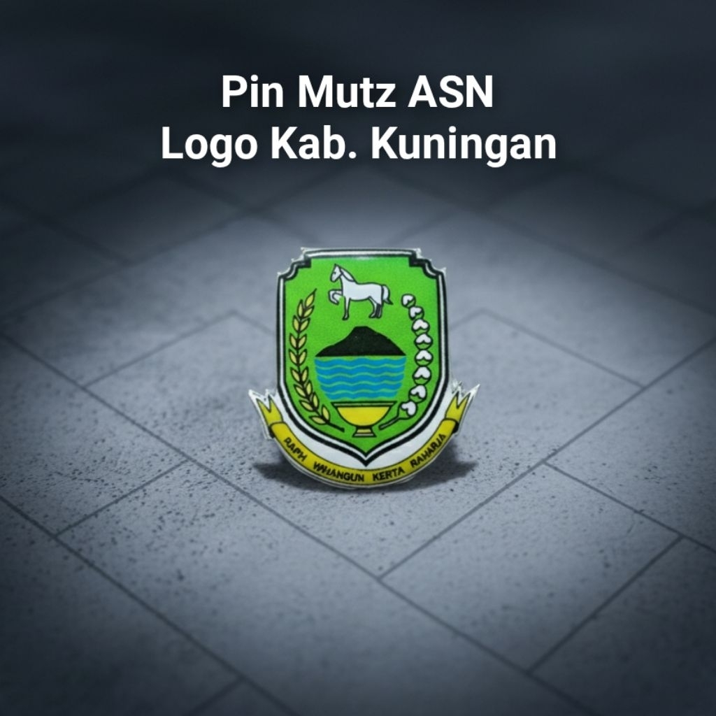 Pin Mutz Logo Kabupaten Kuningan | Pin Logo Kabupaten Kuningan