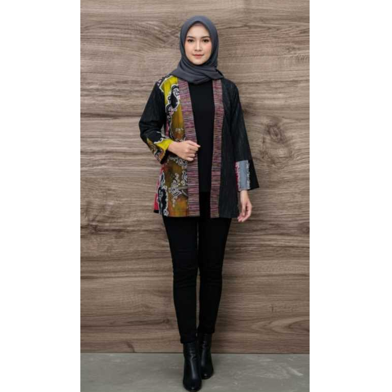Outer Batik Modern / Kimono Batik Kontemporer