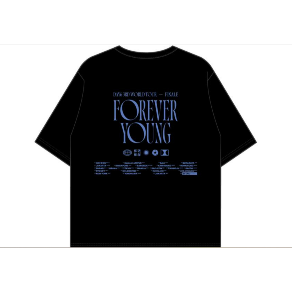 DAY6 FOREVER YOUNG CONCERT OFFICIAL MERCHANDISE