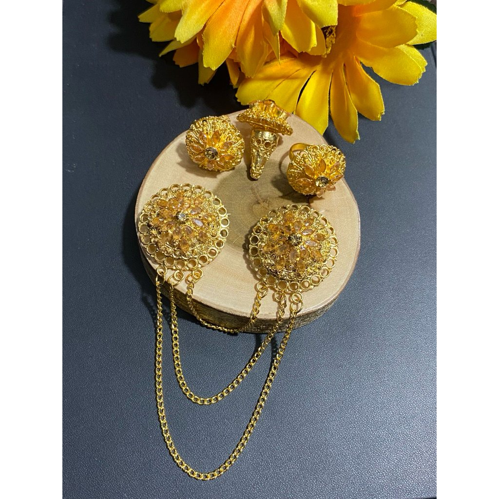 Set Bros Bulat Mata Asli Alpaka (Subeng/cerorot bali)