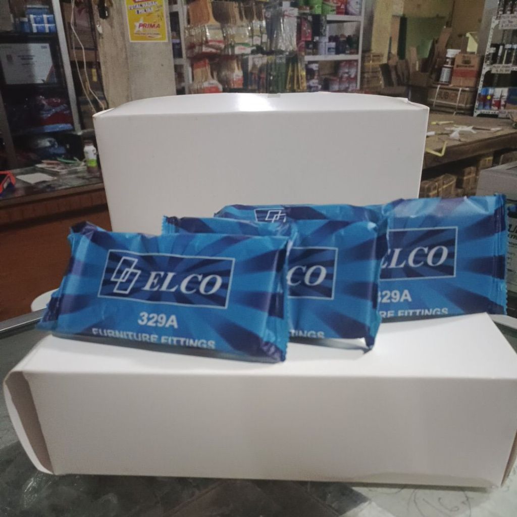 Roda pintu sliding ELCO 329A 1dus  isi 20 set.