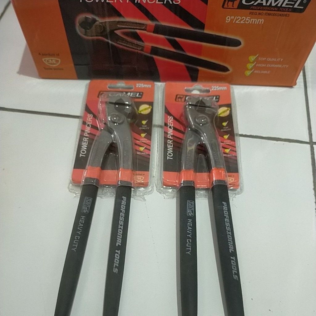 Tang Camel Geget Tower pincers 9"/225mm