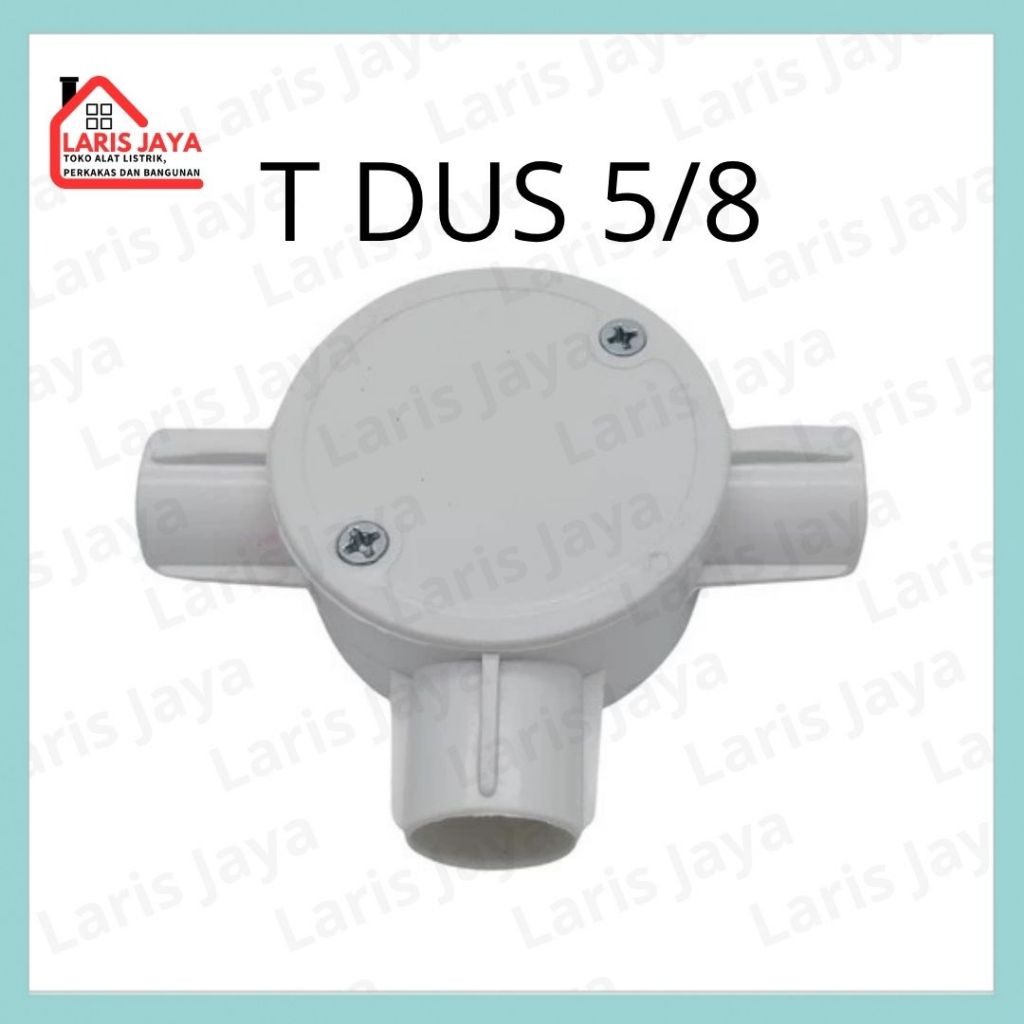T Dus Putih Baut 5/8 Inch Tdus 5/8" Cabang 3