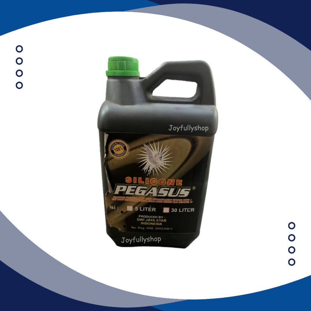 SILIKON CAIR MURAH SALE OBRAL PEGASUS KEMASAN GALON 5L UNTUK MENGKILAPKAN BODY MOTOR MOBIL BAN