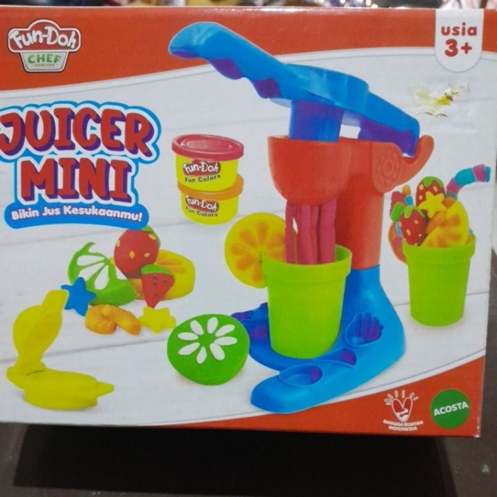 MAINAN FUN DOH JUICER MINI /FUN DOUGH JUICER MINI /MAINAN DOUGH JUICER MINI 28194