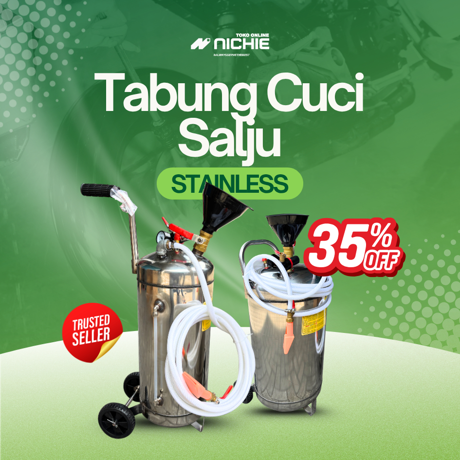 Tabung Cuci Salju Stainless – NICHE