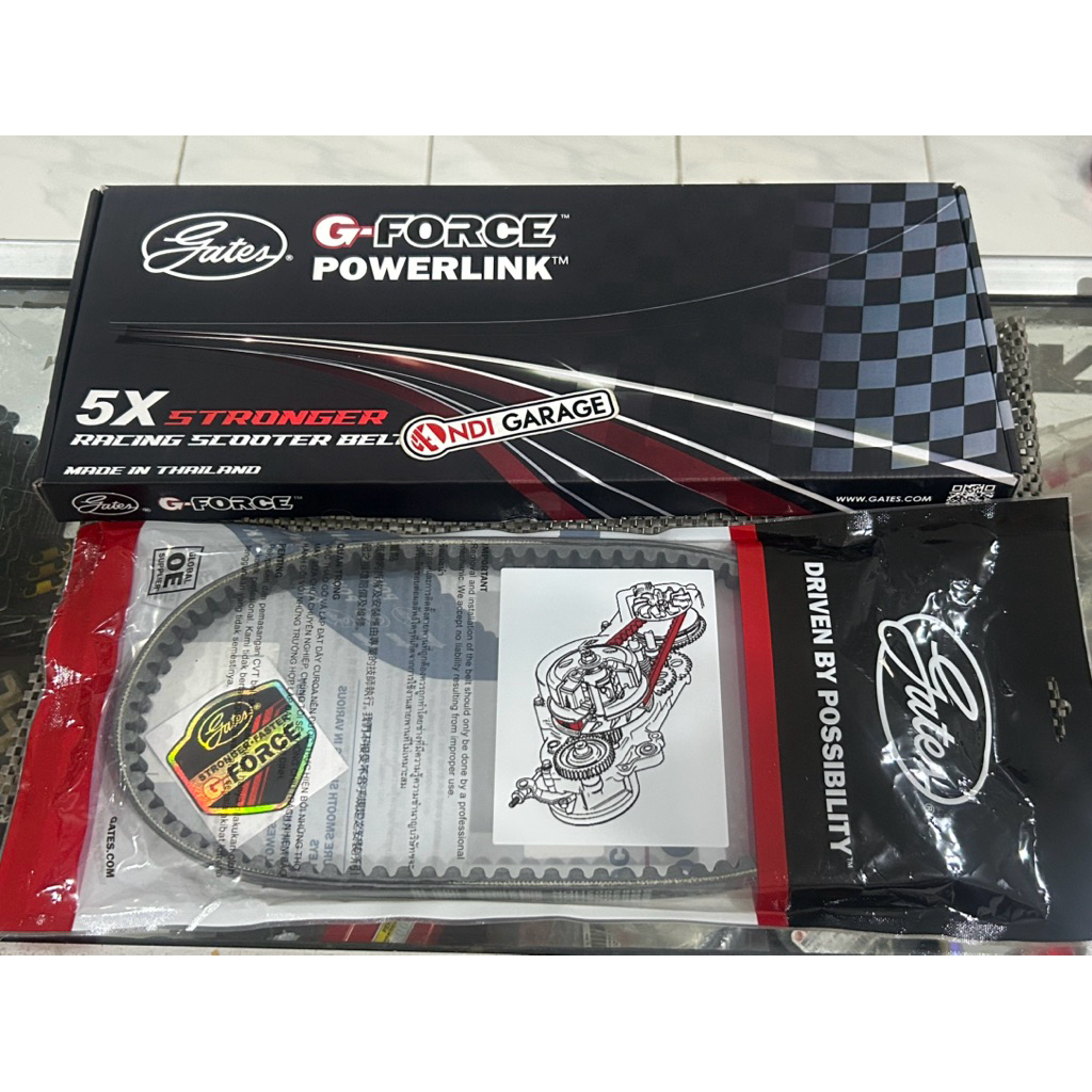 V-belt gates G force mio sporty/ smile , fino , mio soul , nouvo