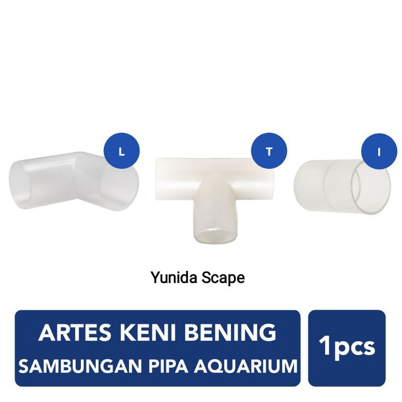Sambungan / konektor keni pipa aquarium