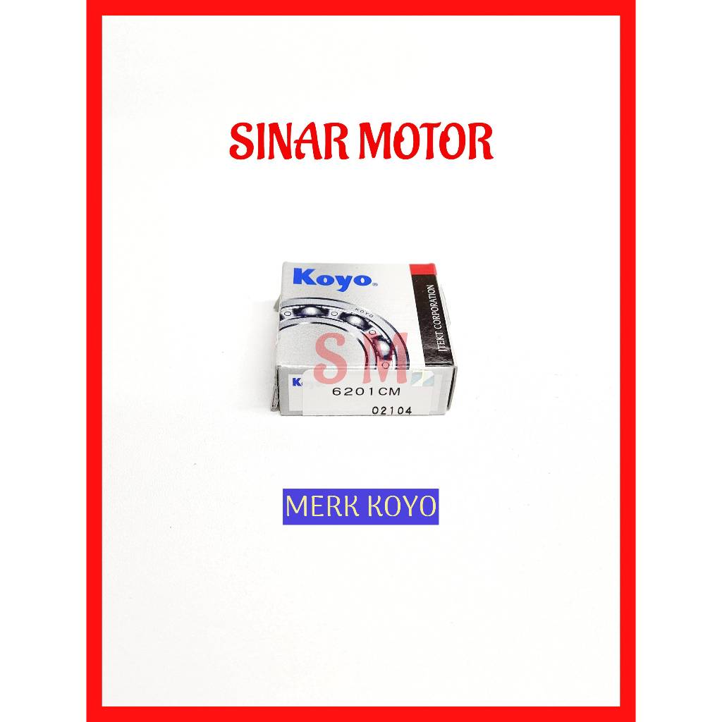 BEARING 6201 KOYO OPEN