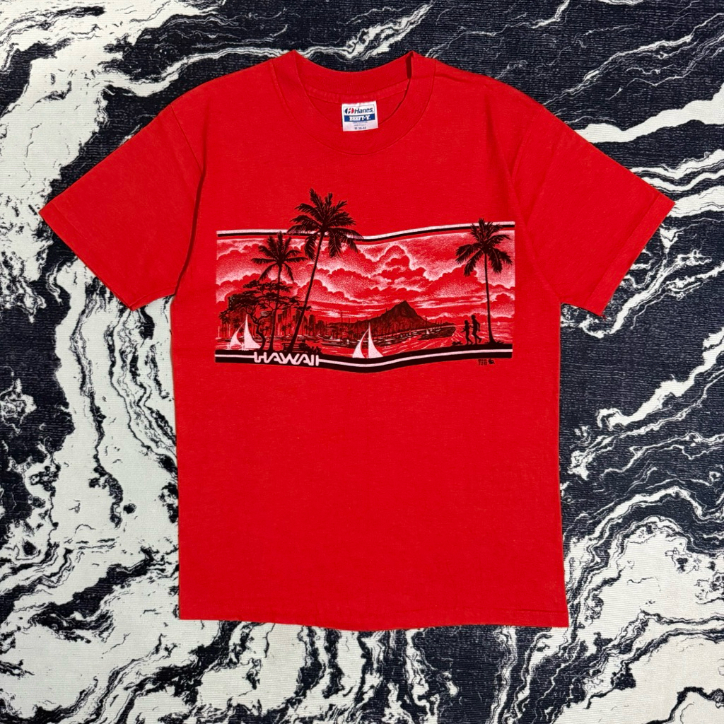 Vintage 80s hawaii hanes tshirt
