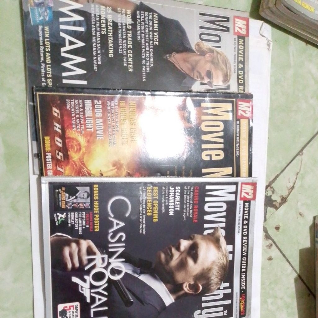 MAJALAH MOVIE MONTHLY ORIGINAL