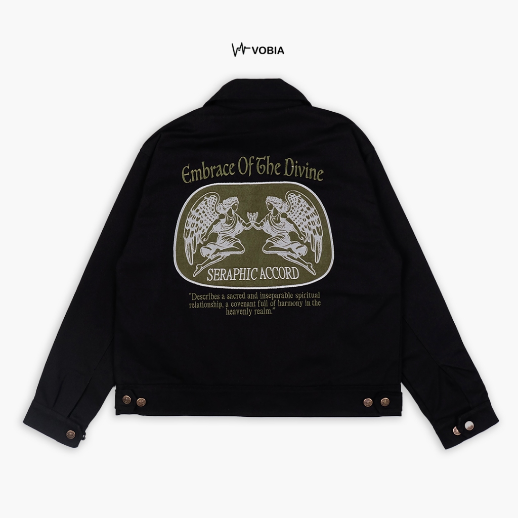 Vobia Work Jacket Boxy - Seraphic Accord Black