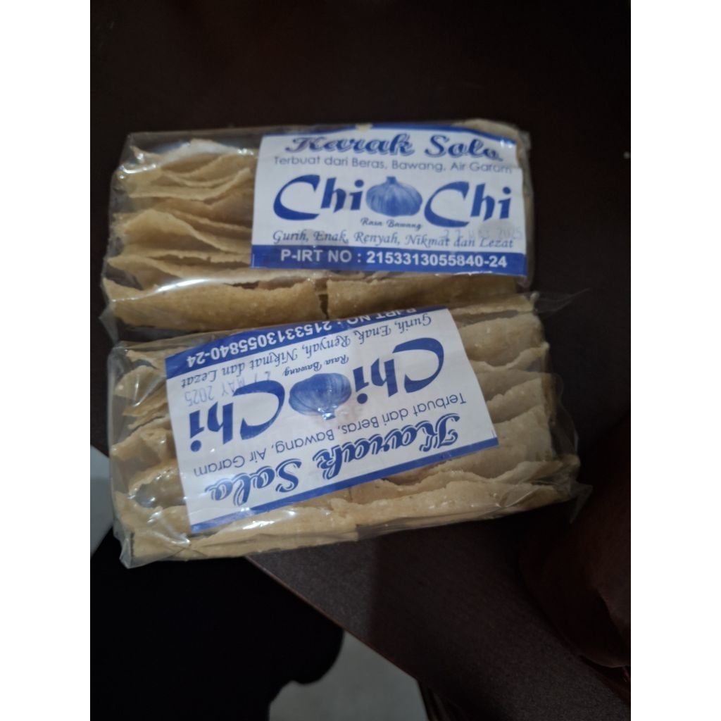 Kerupuk Karak Beras/Gendar Solo