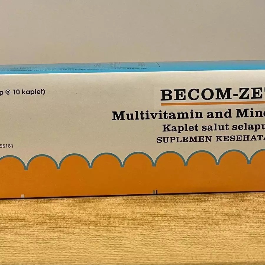 Becom-Zet 1 box @ 10 strip 10 kaplet