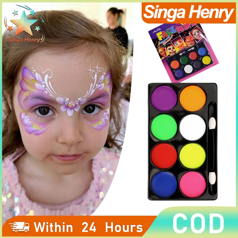 Face Painting Body Painting DIY Face Make UP untuk Wajah Face Painting Halloween