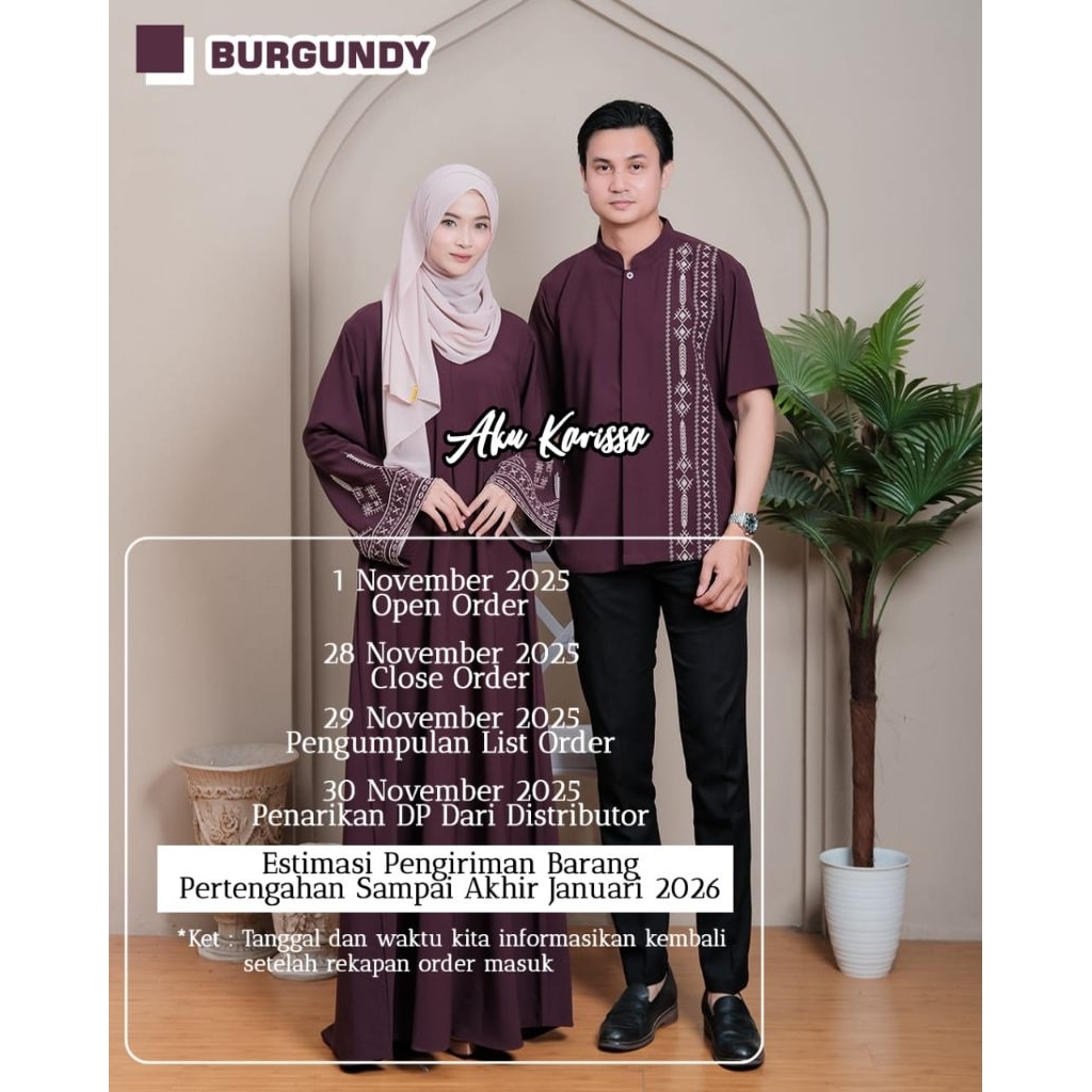 [Pre Order 1-28 November 2025] Couple Mom and Dad by Aku Karissa