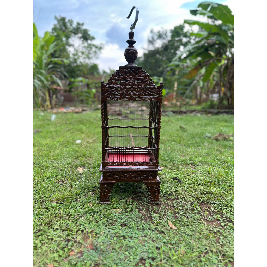 Sangkar Pleci Ukiran / Sangkar Burung Pleci